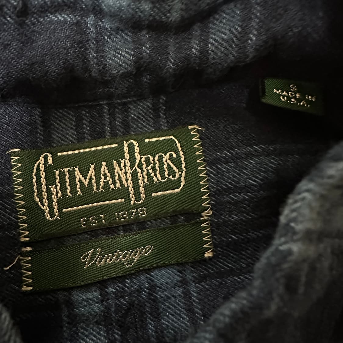 GITMAN VINTAGE usa made shirt 상품이미지3