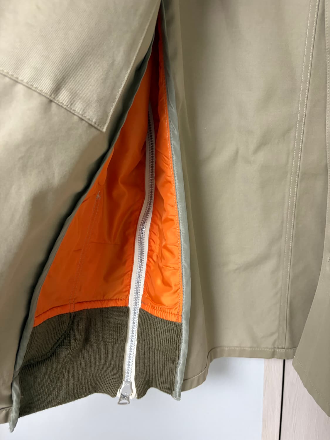 사카이 트윌 패널 자켓 베이지 2(100~105) 상품이미지10