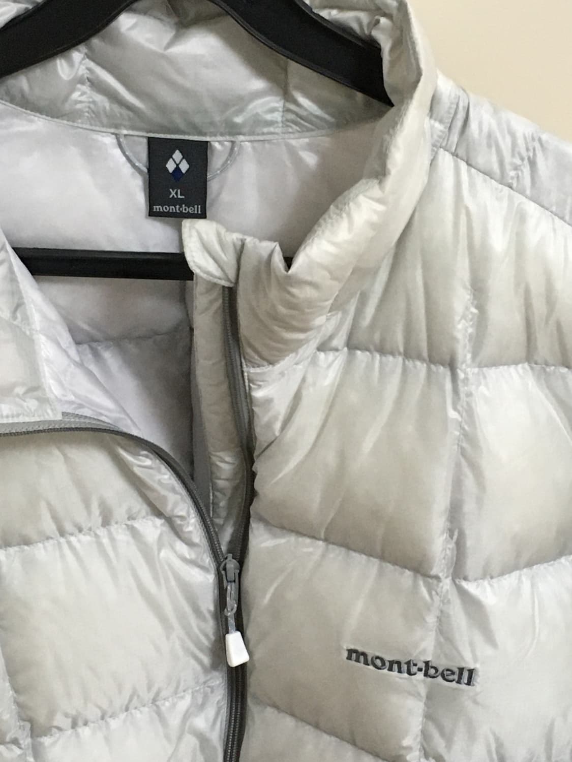 [XL] 몽벨 슈페리어 다운 자켓 라이트 그레이 상품이미지2