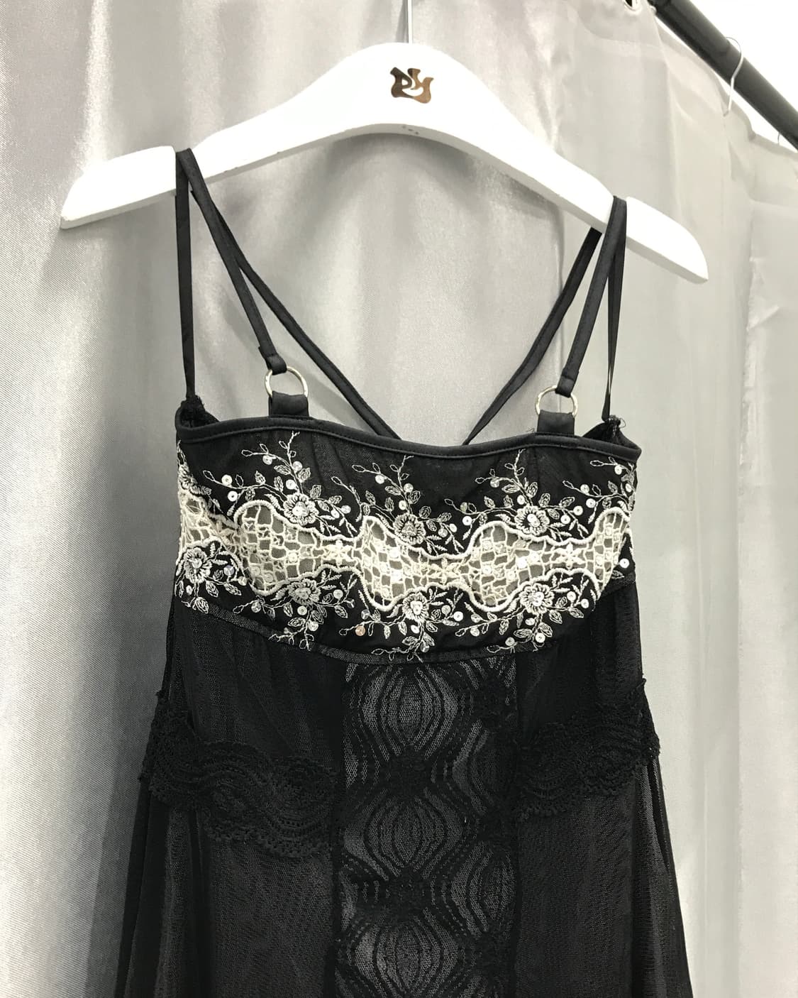 Ozz on Black lace detail mini onepiece 상품이미지7
