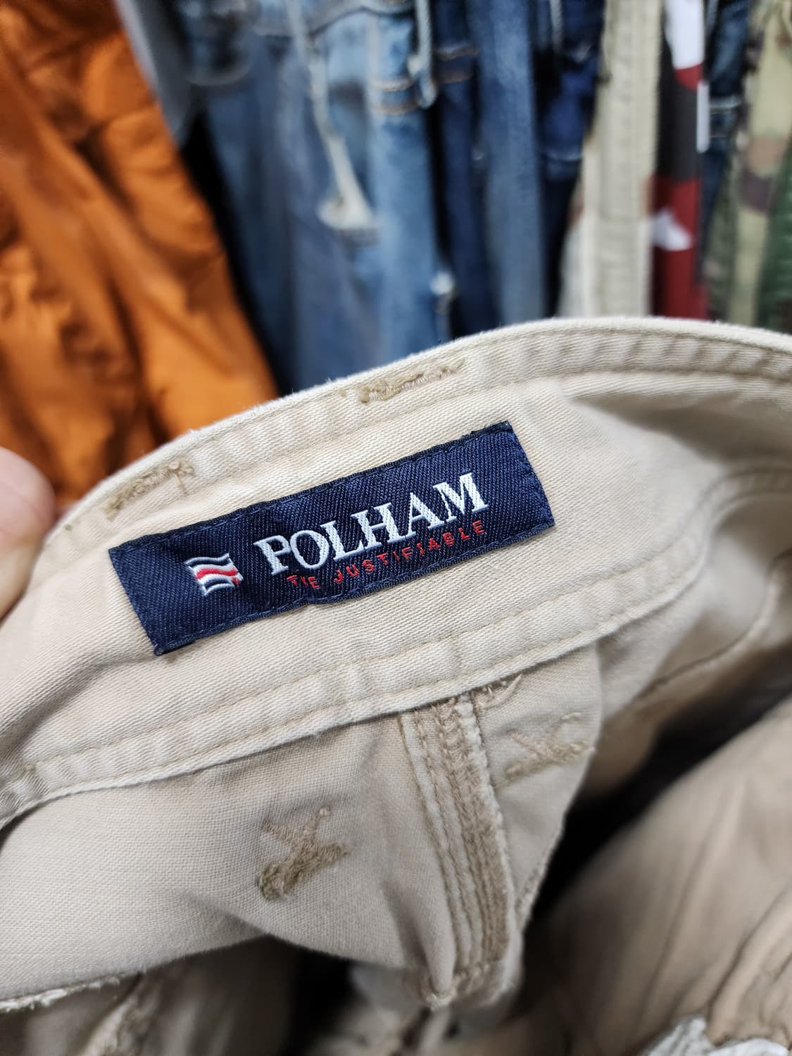 폴햄 헤비코튼 어메카지 카고바지 상품이미지8