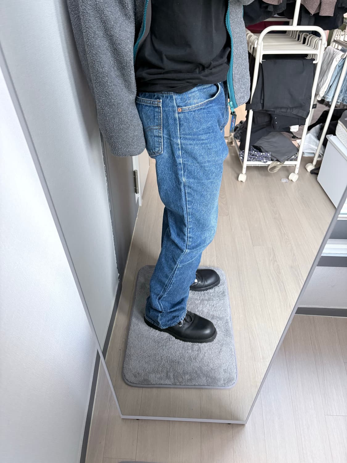 (34x32) 리바이스 517 오렌지탭 USA 중청 데님 상품이미지3