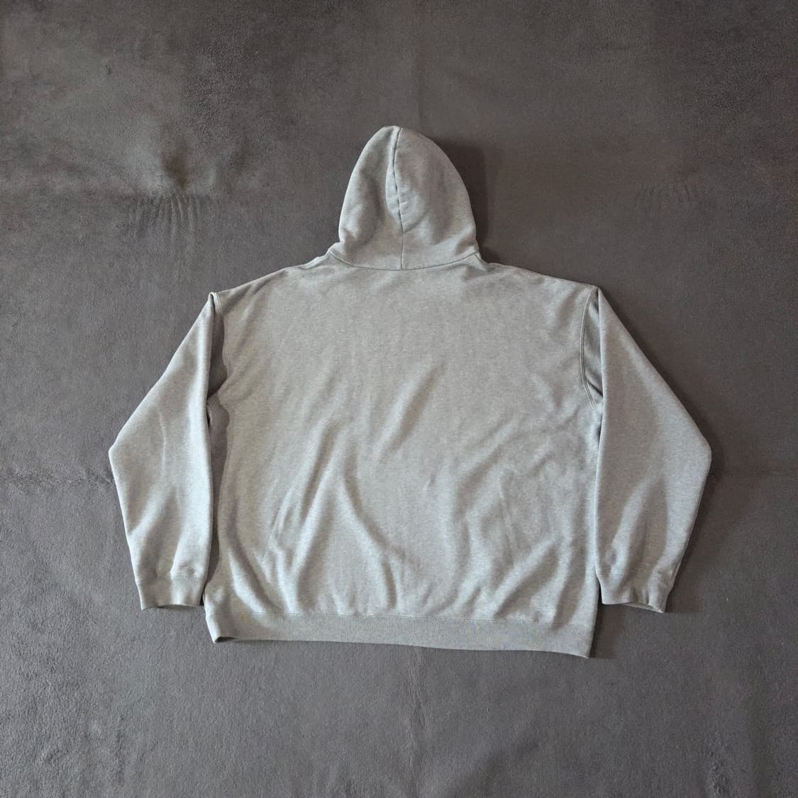 발렌시아가 오버 짐웨어 후드티 M 그레이 상품이미지2