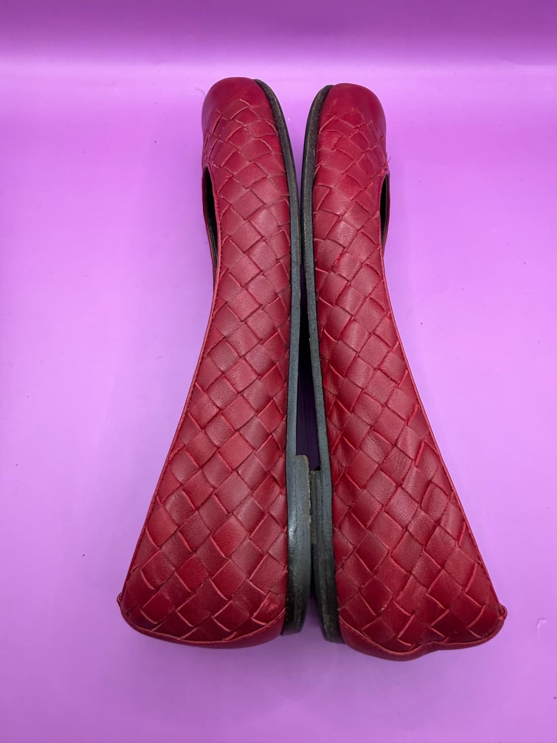 [BOTTEGA VENETA] 보테가 베네타 인트레치아토 레더 플랫 슈즈 상품이미지5