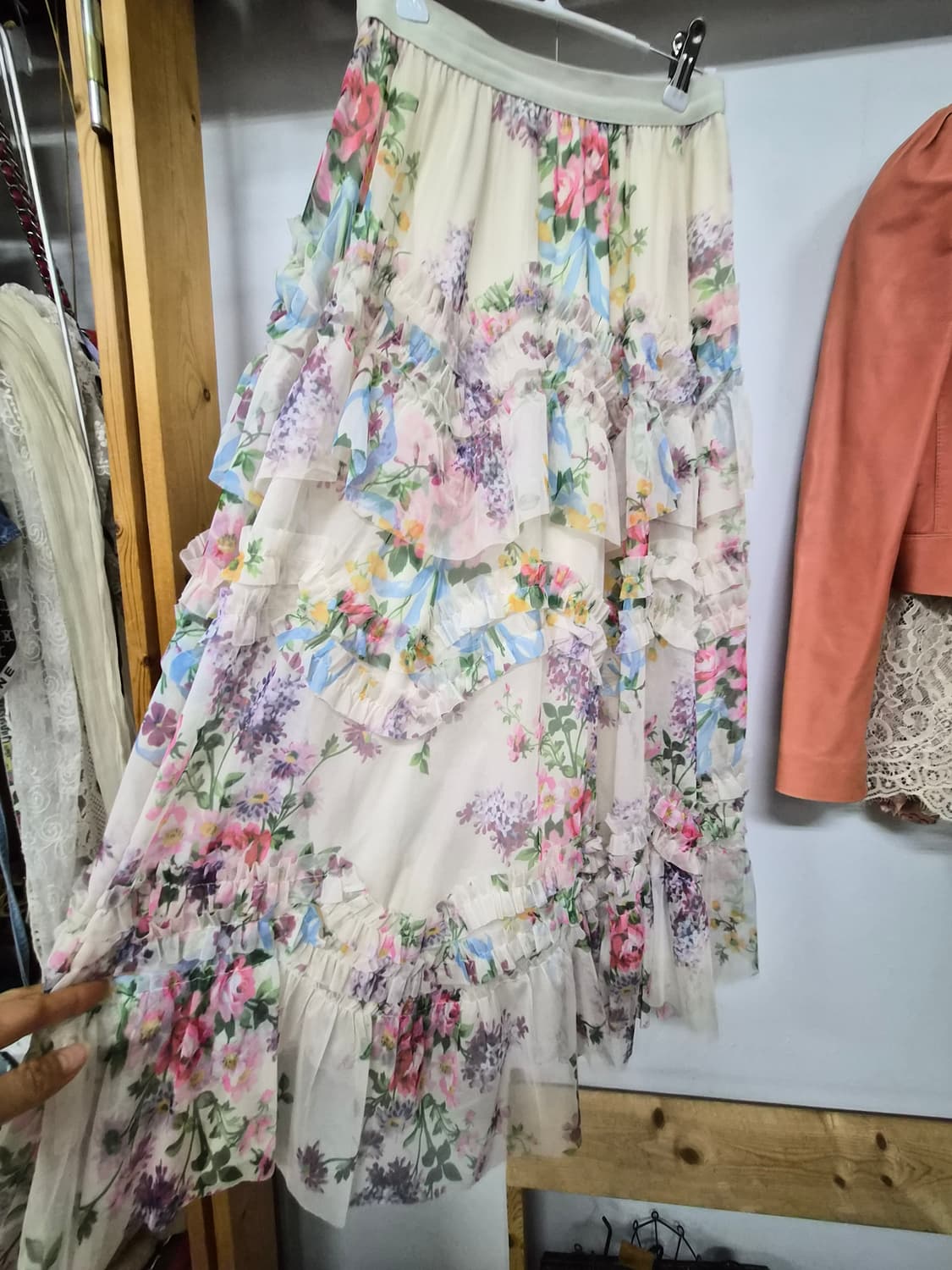 타임 플로럴 샤 스커트 상품이미지3