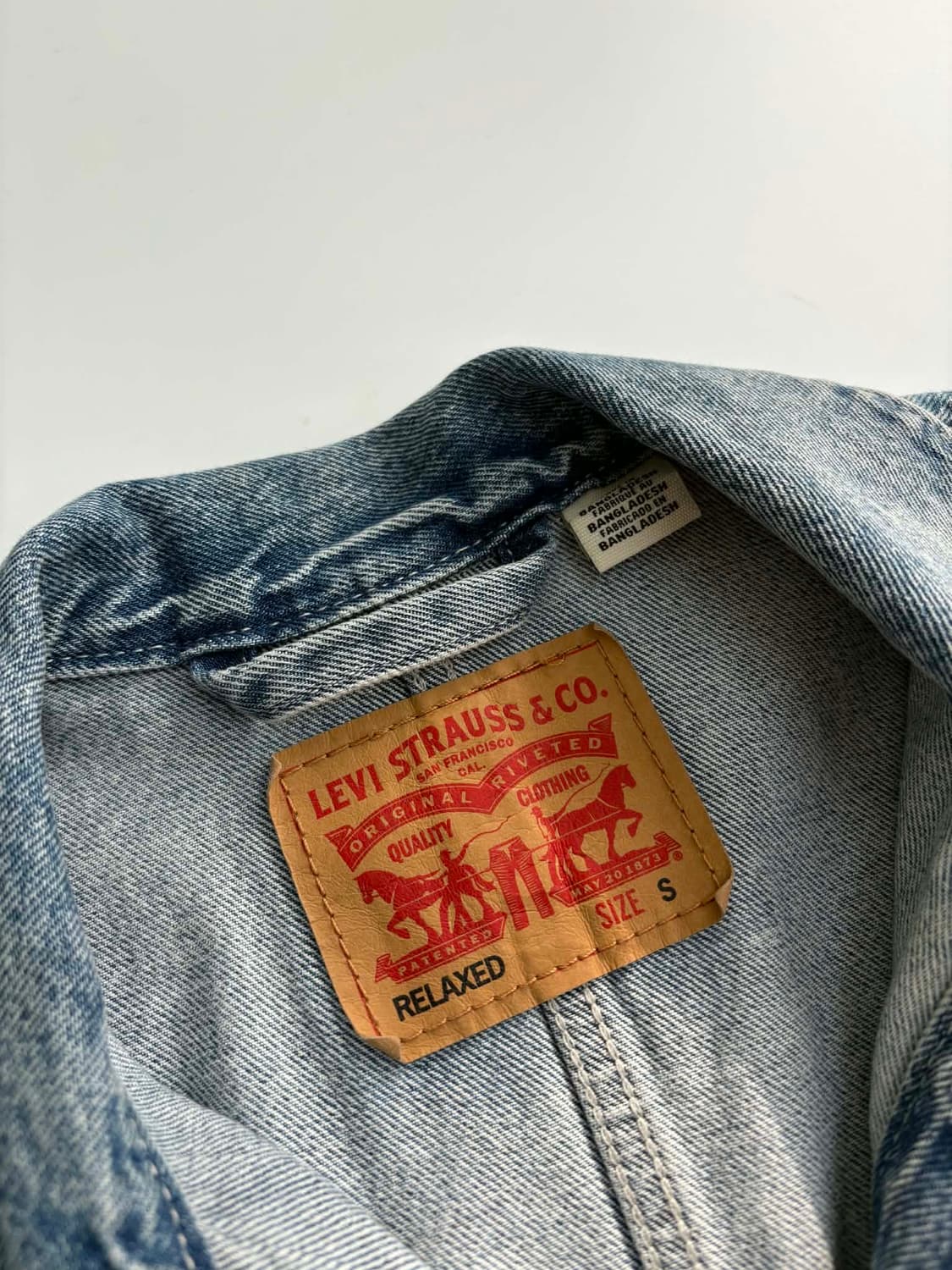 [S] 리바이스 브로드웨이 엔지니어 데님 자켓 상품이미지4