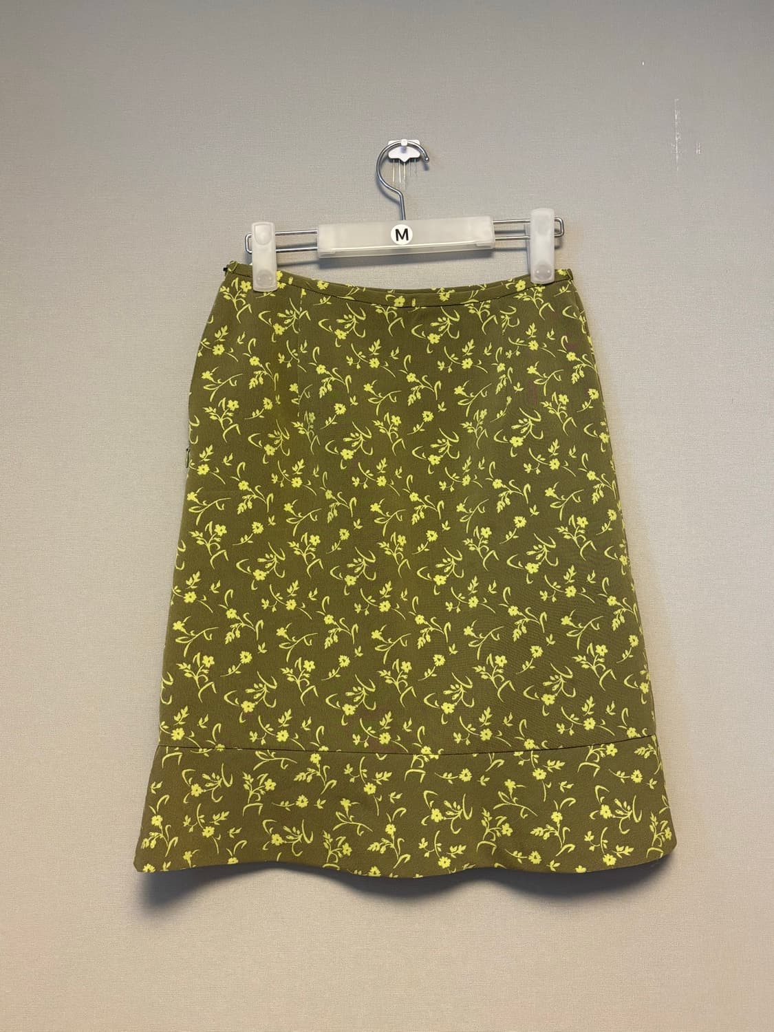 green floral midi skirt 상품이미지2