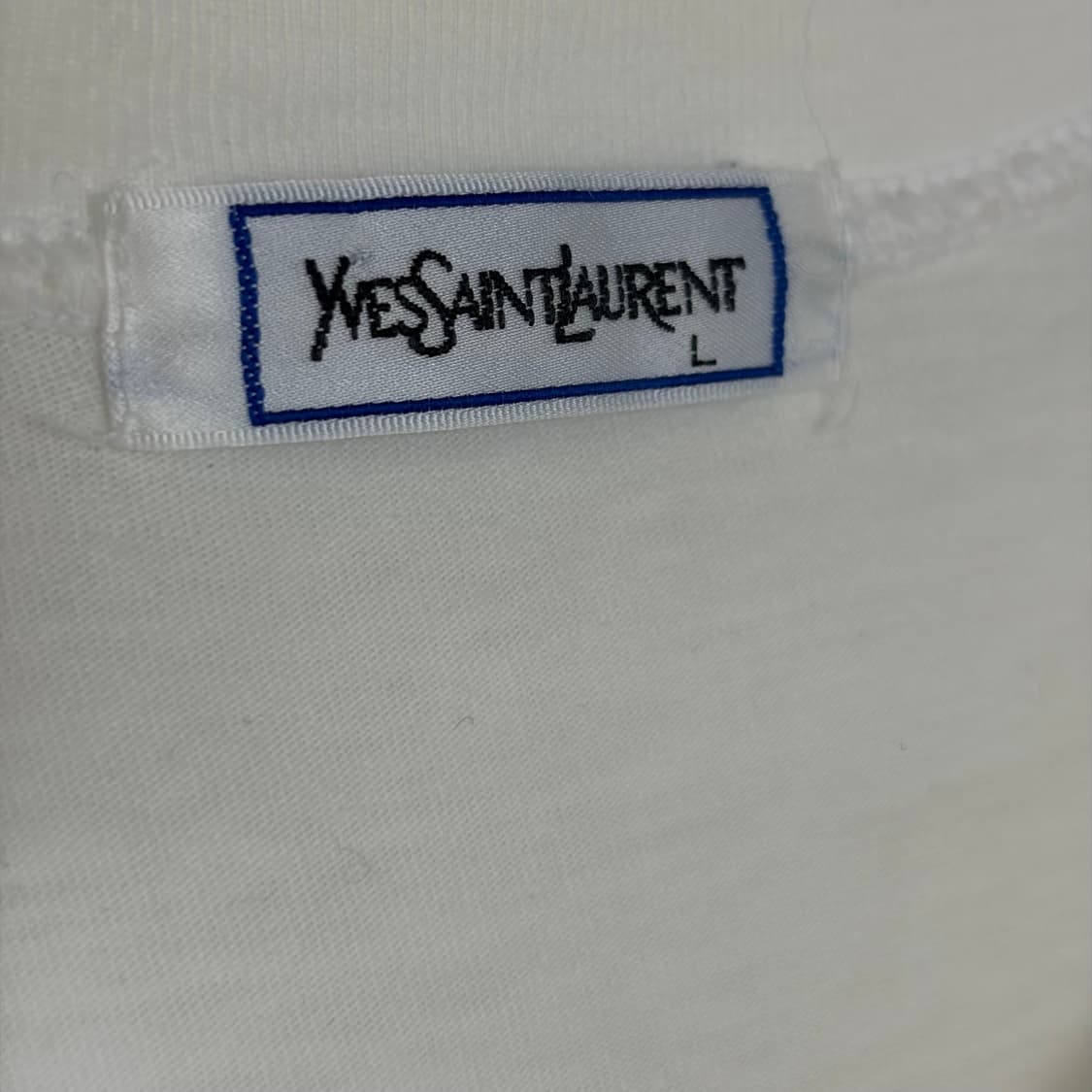 입생로랑 ysl 로고 반팔 티셔츠 상품이미지2