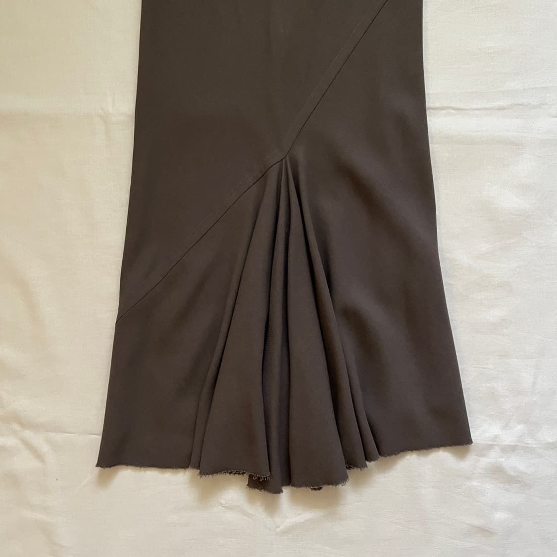 bias cut wool skirt 상품이미지6