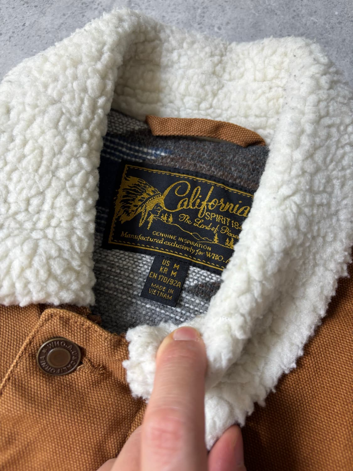 후아유 코튼 양털 쉐르파 상품이미지2