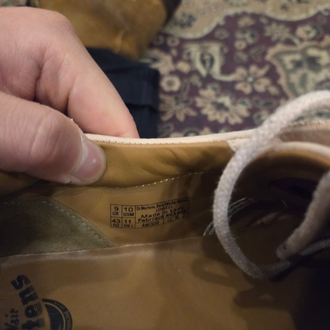 닥터마틴 로웰 버터스포츠 파우더핑크 uk9 280-285 상품이미지7