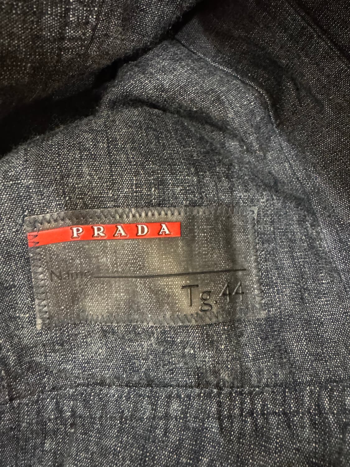 PRADA 프라다 데님 자켓 상품이미지8
