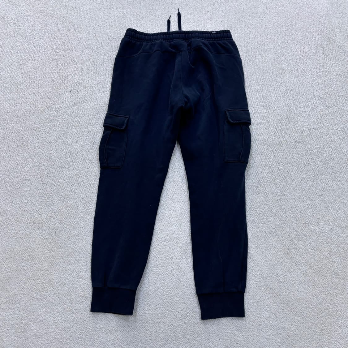 M 푸마 블랙 포켓 카고 조거 팬츠 0429E 상품이미지2
