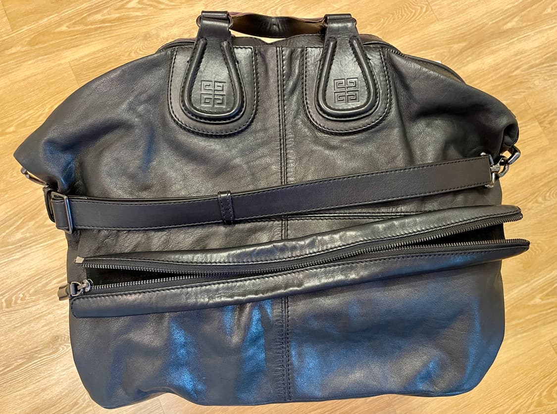 지방시 Givenchy나이팅게일 맥시 (XL) 블랙 카프스킨 숄더백 상품이미지8