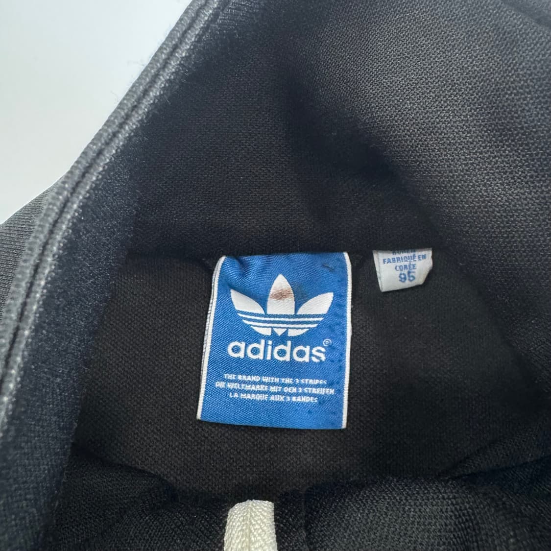 Adidas 아디다스 유로파 블랙 트랙탑 져지  상품이미지5
