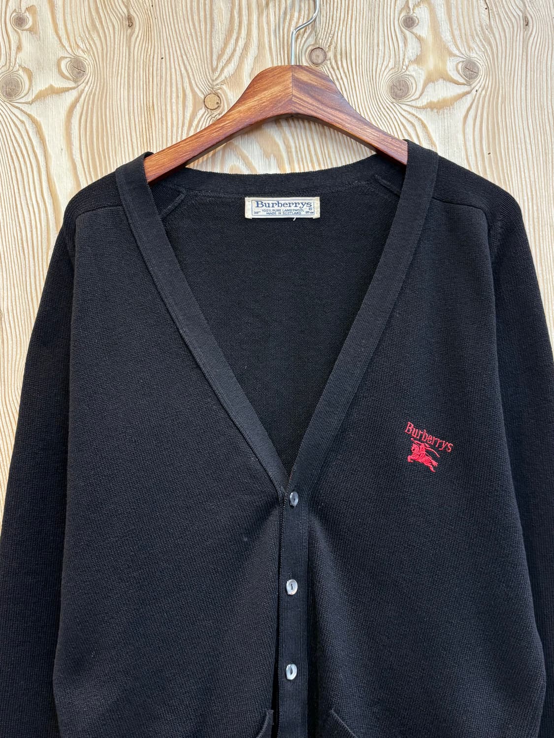 00s 버버리 브이넥 가디건 상품이미지2