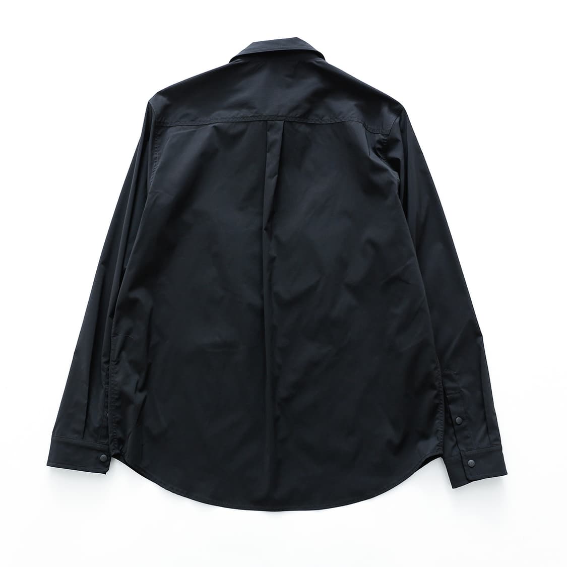 (L)케일 나일론 하이커 셔츠 블랙 상품이미지2
