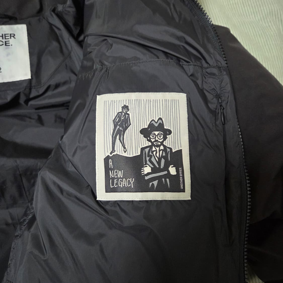 어나더오피스 벌룬 다운 푸퍼 자켓 2(100) 블랙 / 패딩 파카 상품이미지5