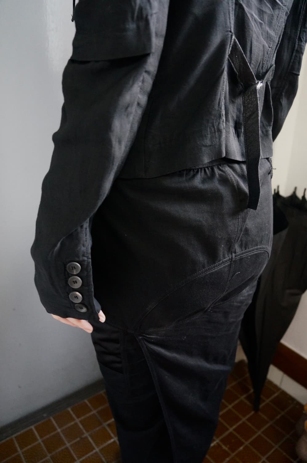 헬무트 랭 스트랩 넥 자켓 상품이미지4