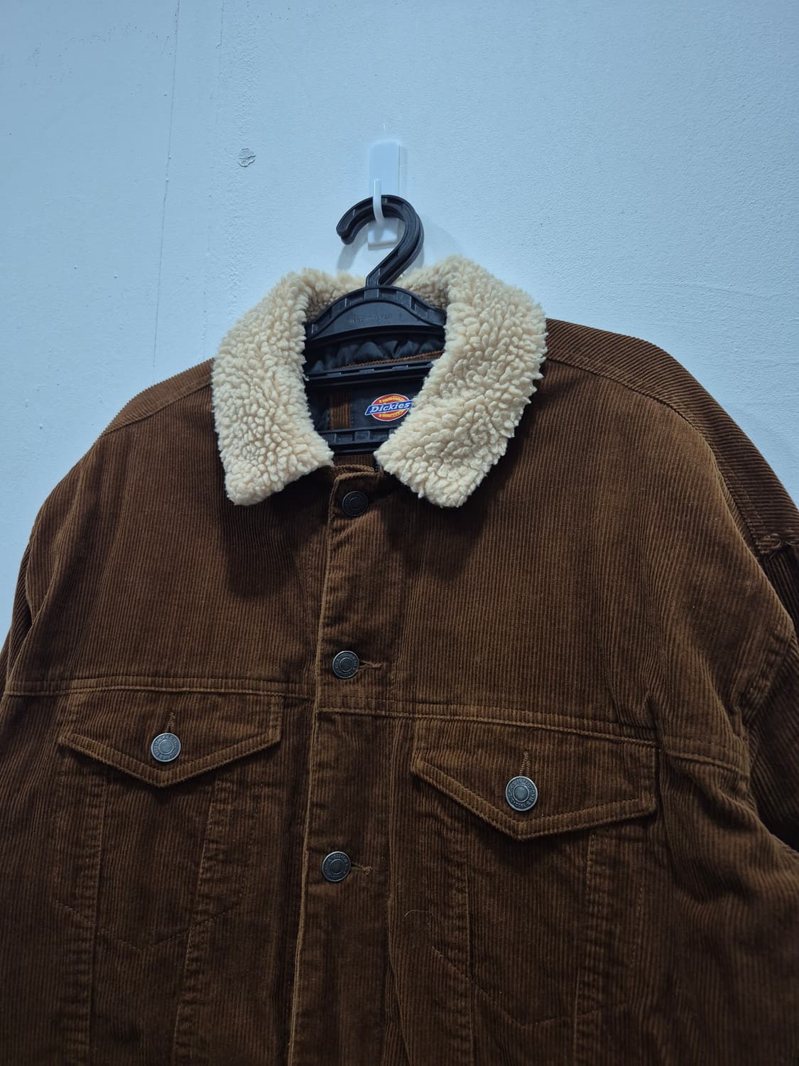 디키즈 코듀로이 쉐르파 자켓 브라운 남성 95~100사이즈 상품이미지2