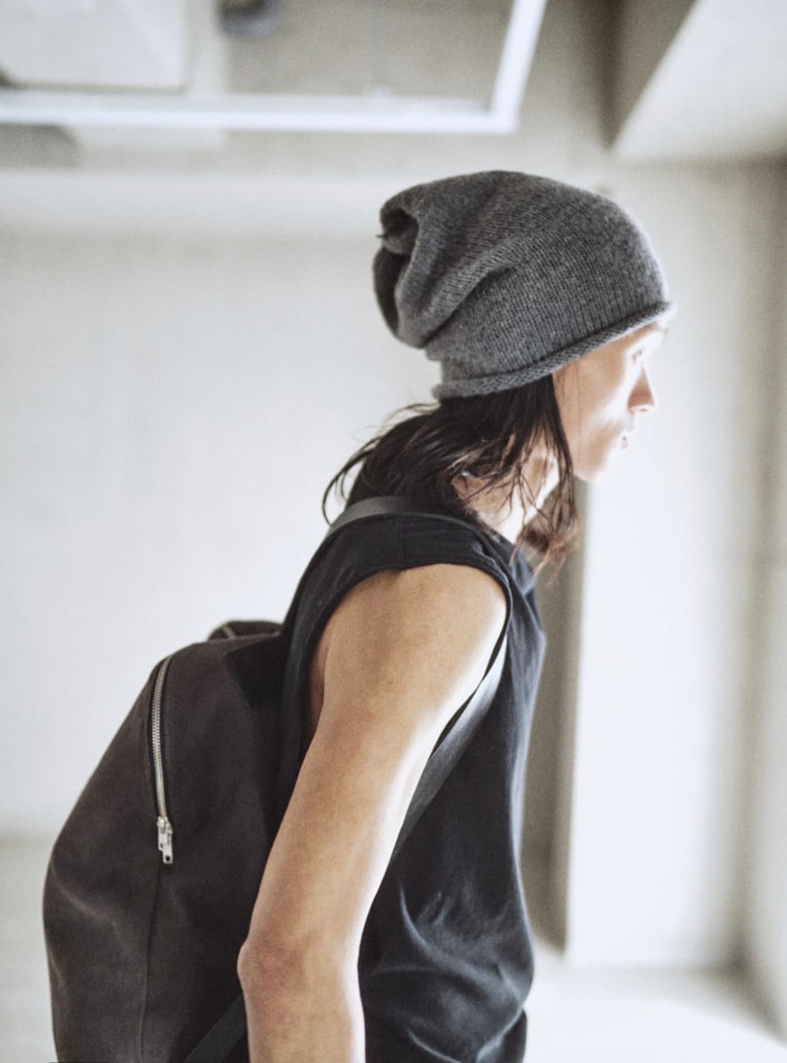 모노프리베 텍스쳐 롤비니 Textured Roll Long Beanie 상품이미지2