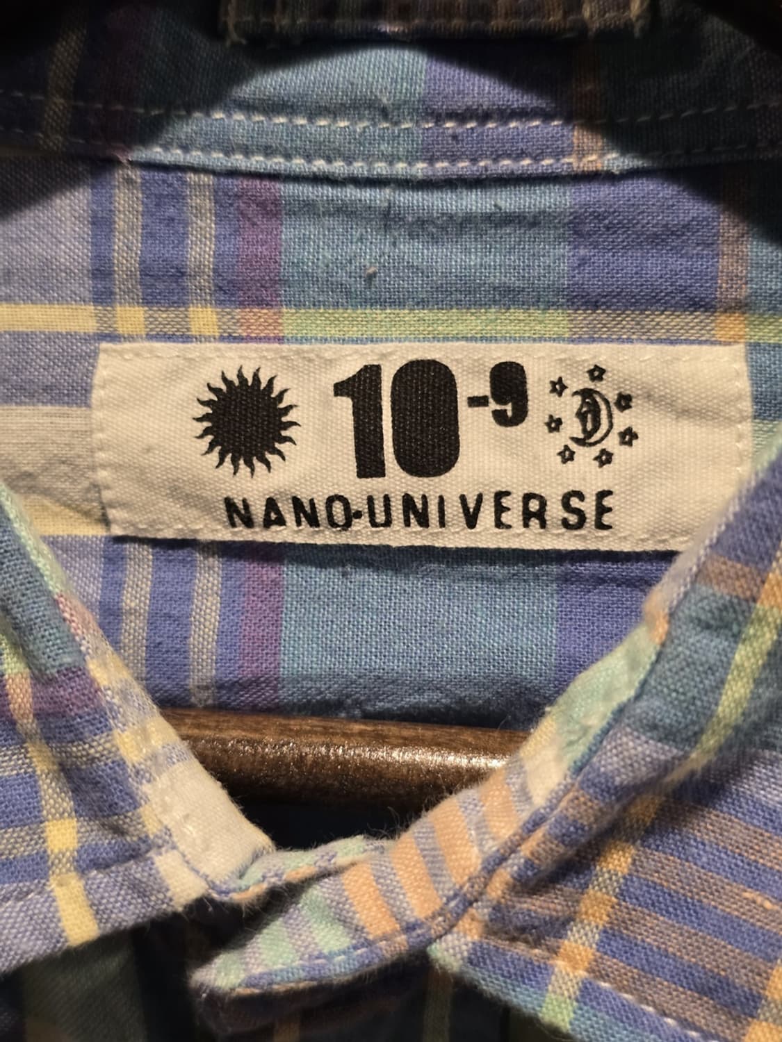 Nano Universe Checkered Shirt 상품이미지4