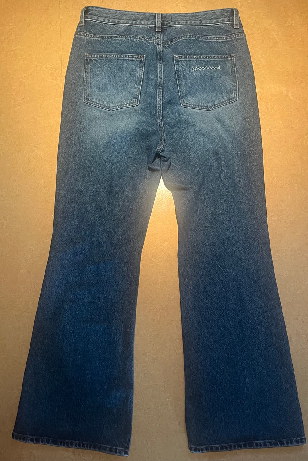 (S) 준느 P19 Denim Blue 데님 플레어 진 블루 JUNNE 상품이미지5