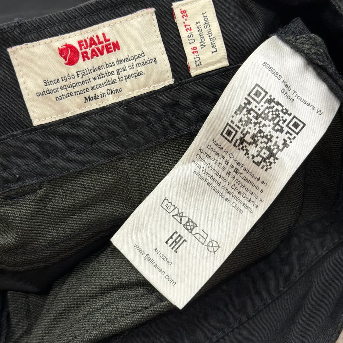 피엘라벤 우먼 캡 G-1000 트라우저 팬츠 바지 상품이미지5