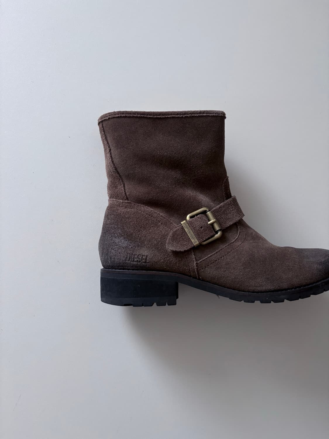 디젤 퍼 라이닝 스웨이드 윈터 부츠 상품이미지2