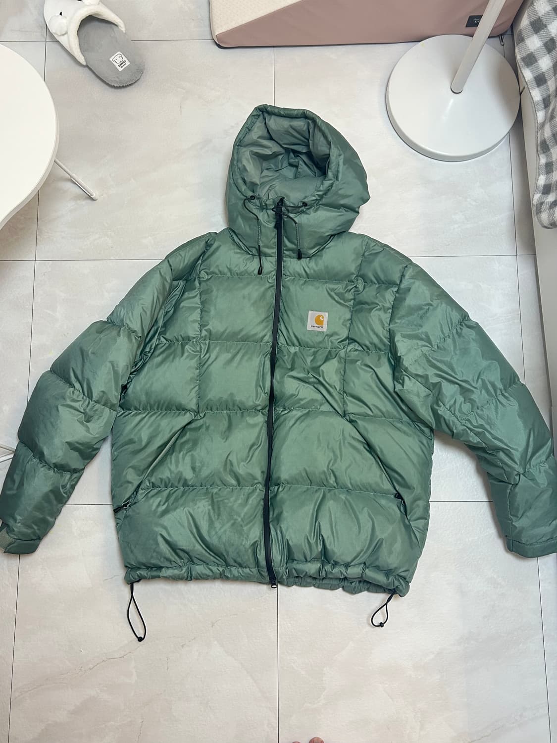 칼하트 WIP 아스펜 자켓 알파 그린 L 상품이미지6