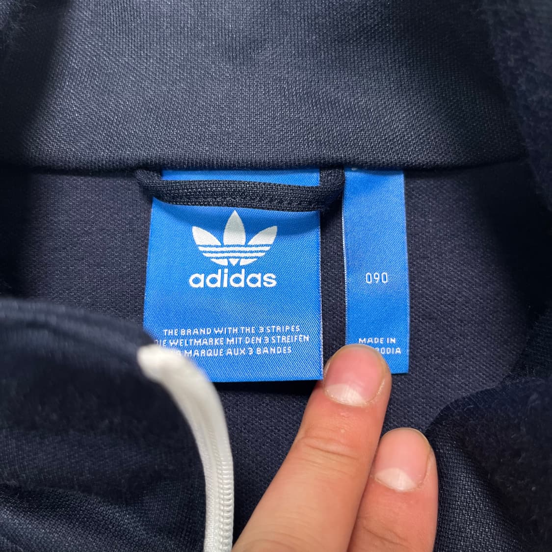 95 아디다스 베켄바우어 네이비 트랙탑 져지 상품이미지3