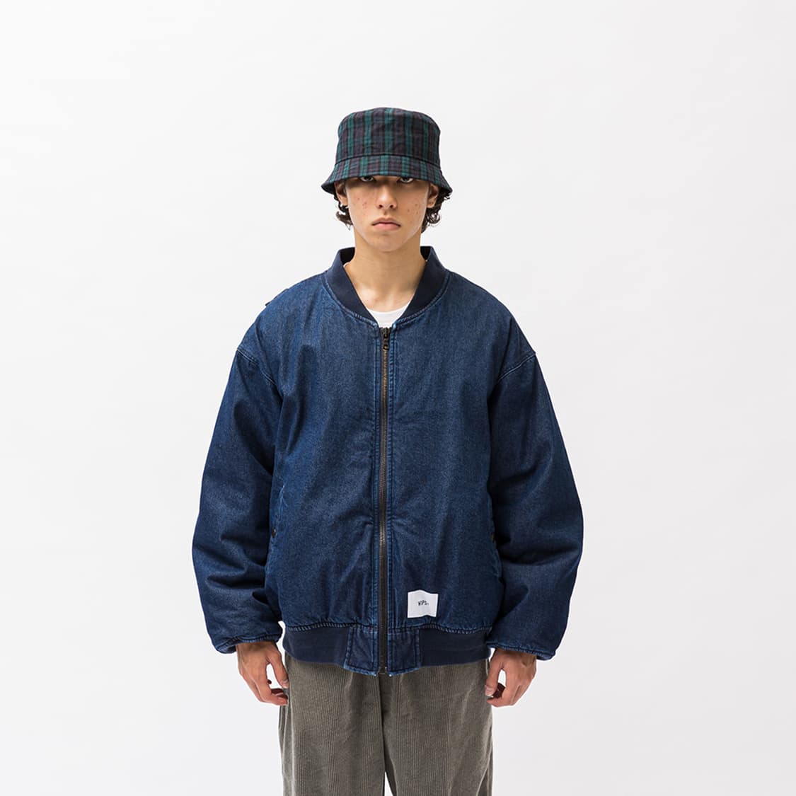 [M]22AW 더블탭스 jfw-04 자켓 인디고 상품이미지3