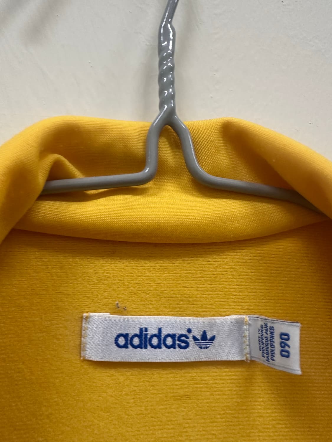 아디다스 옐로우 그레이 트랙탑 져지 상품이미지5