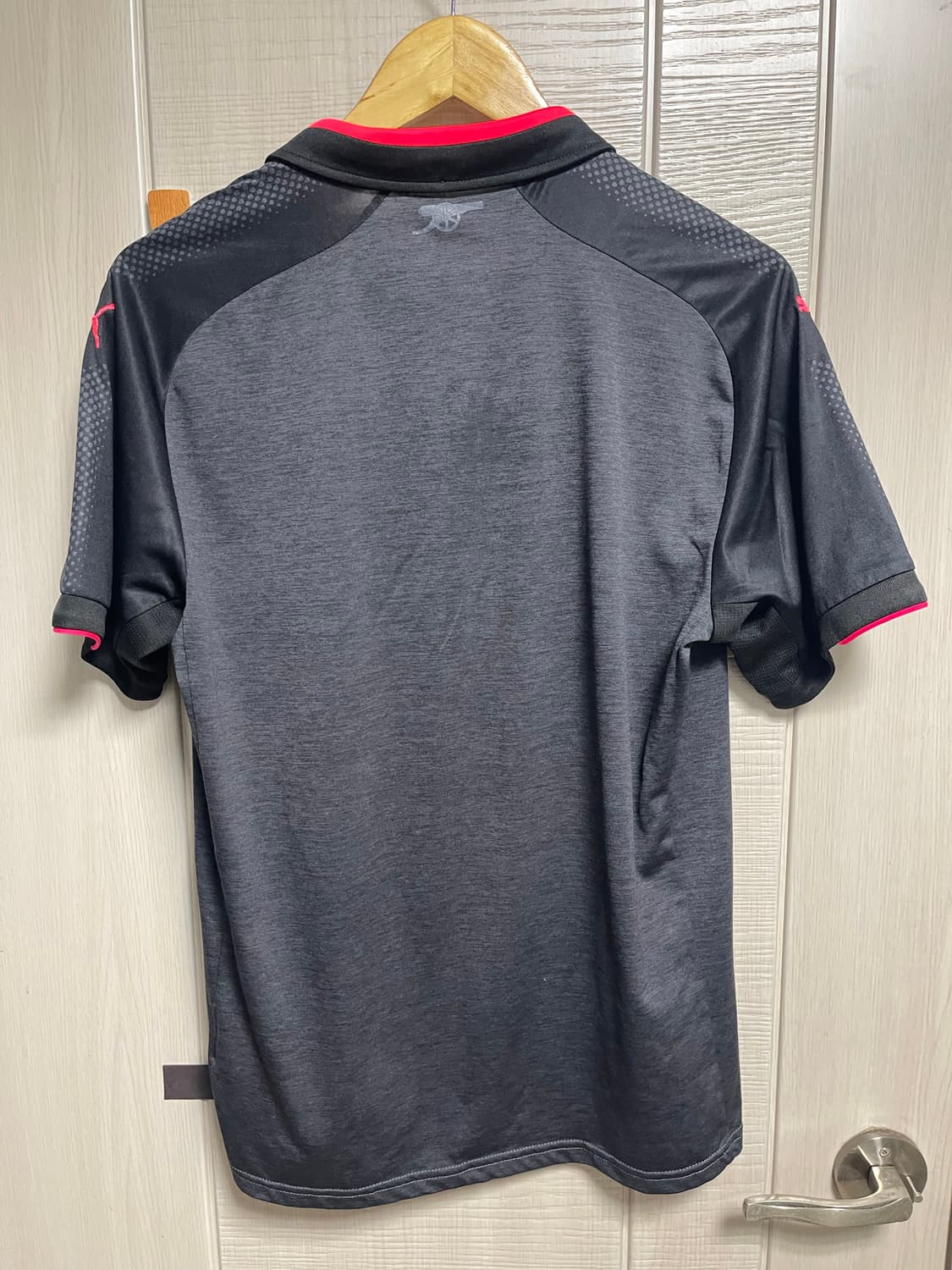 푸마 아스날 반팔 축구 유니폼 블랙 (M) 상품이미지4