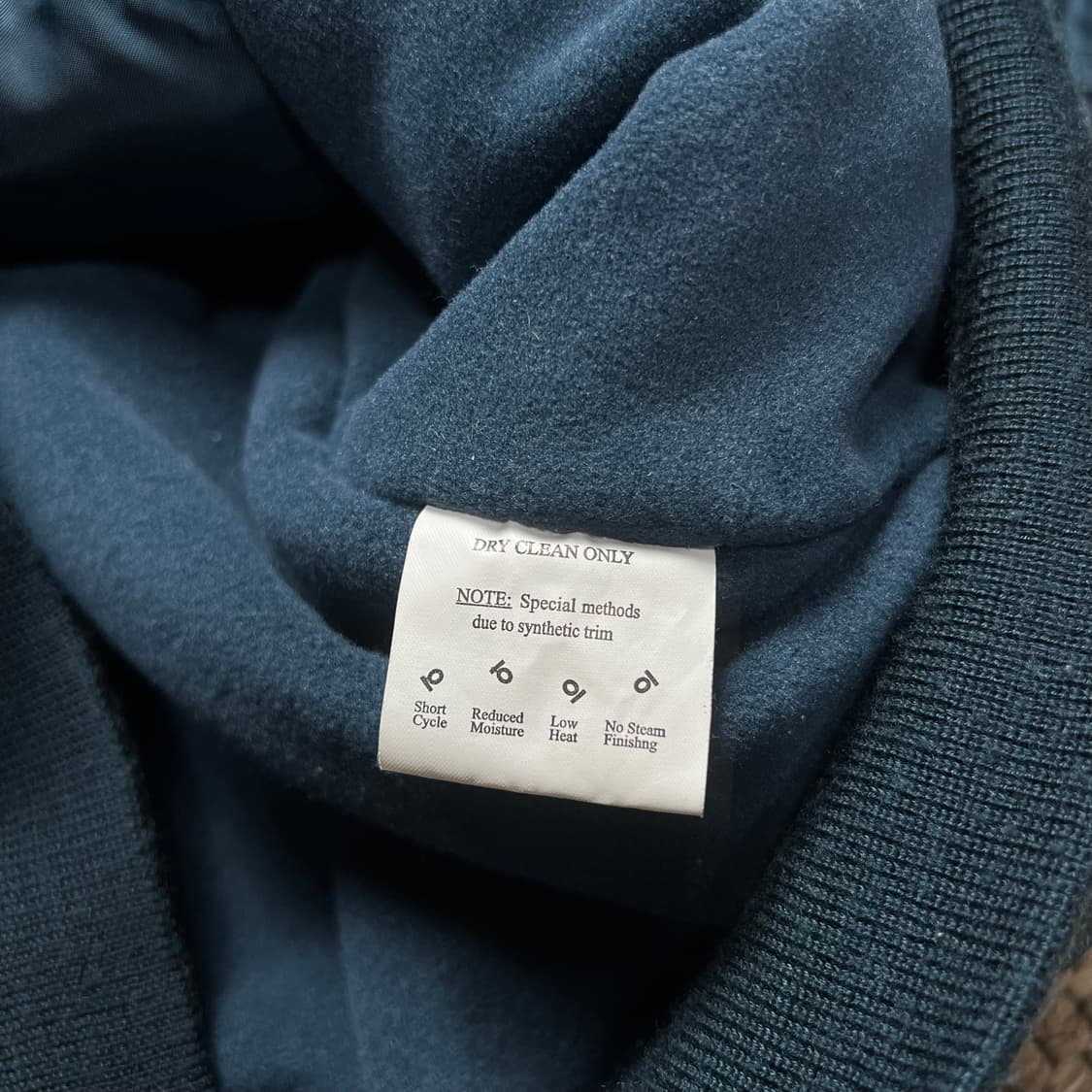 알파인더스트리 CWU-45P 레더 카라 항공 자켓 L 상품이미지4