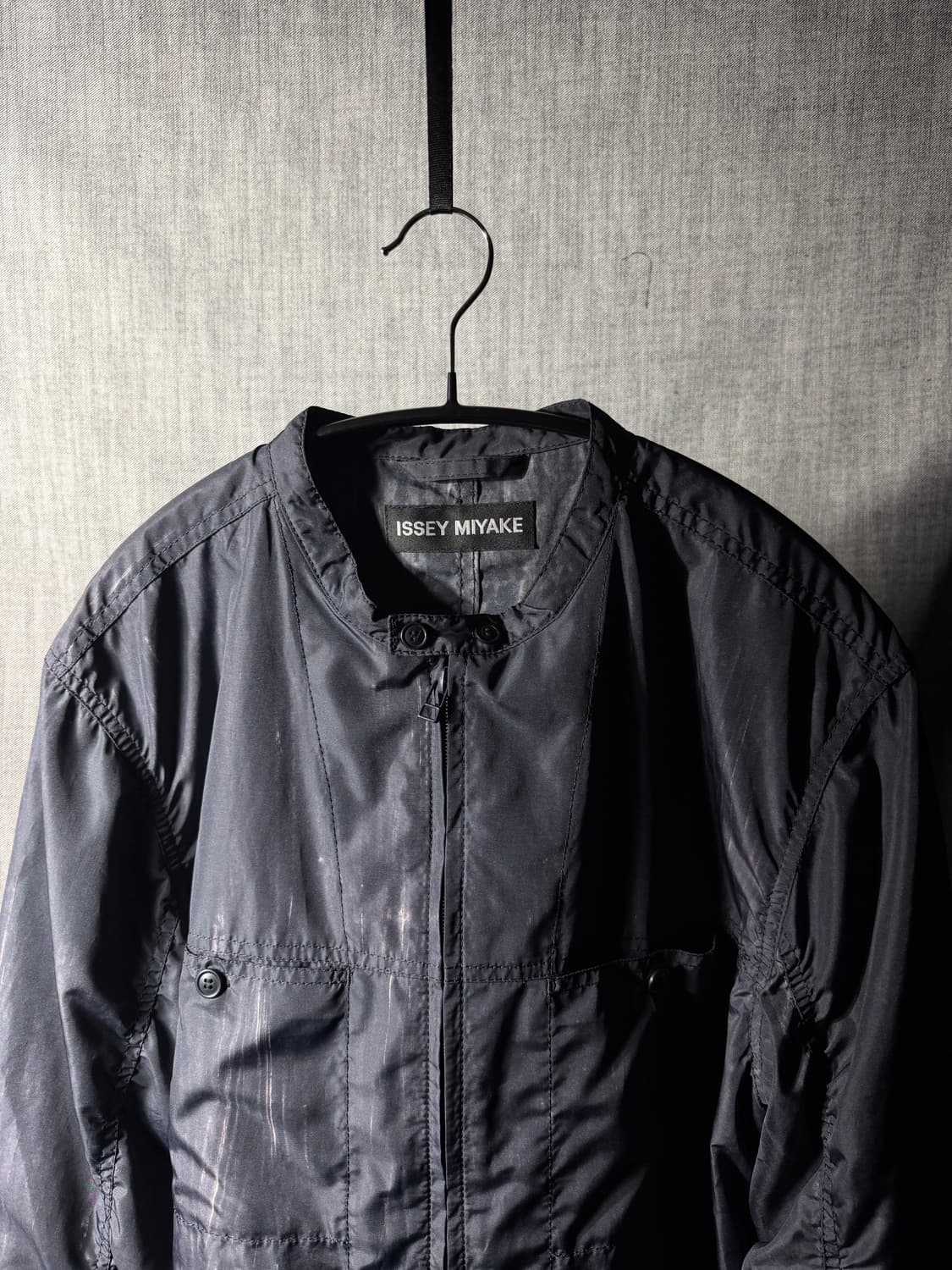 이세이미야케 나일론 셔링 자켓 상품이미지5