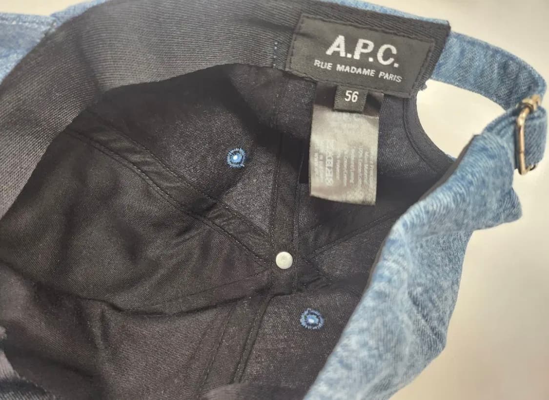 Apc 아페쎄 볼캡 모자 상품이미지2