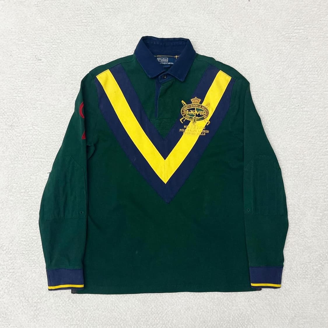 폴로 랄프로렌 그린 올드런던 럭비 스웻셔츠 상품이미지4