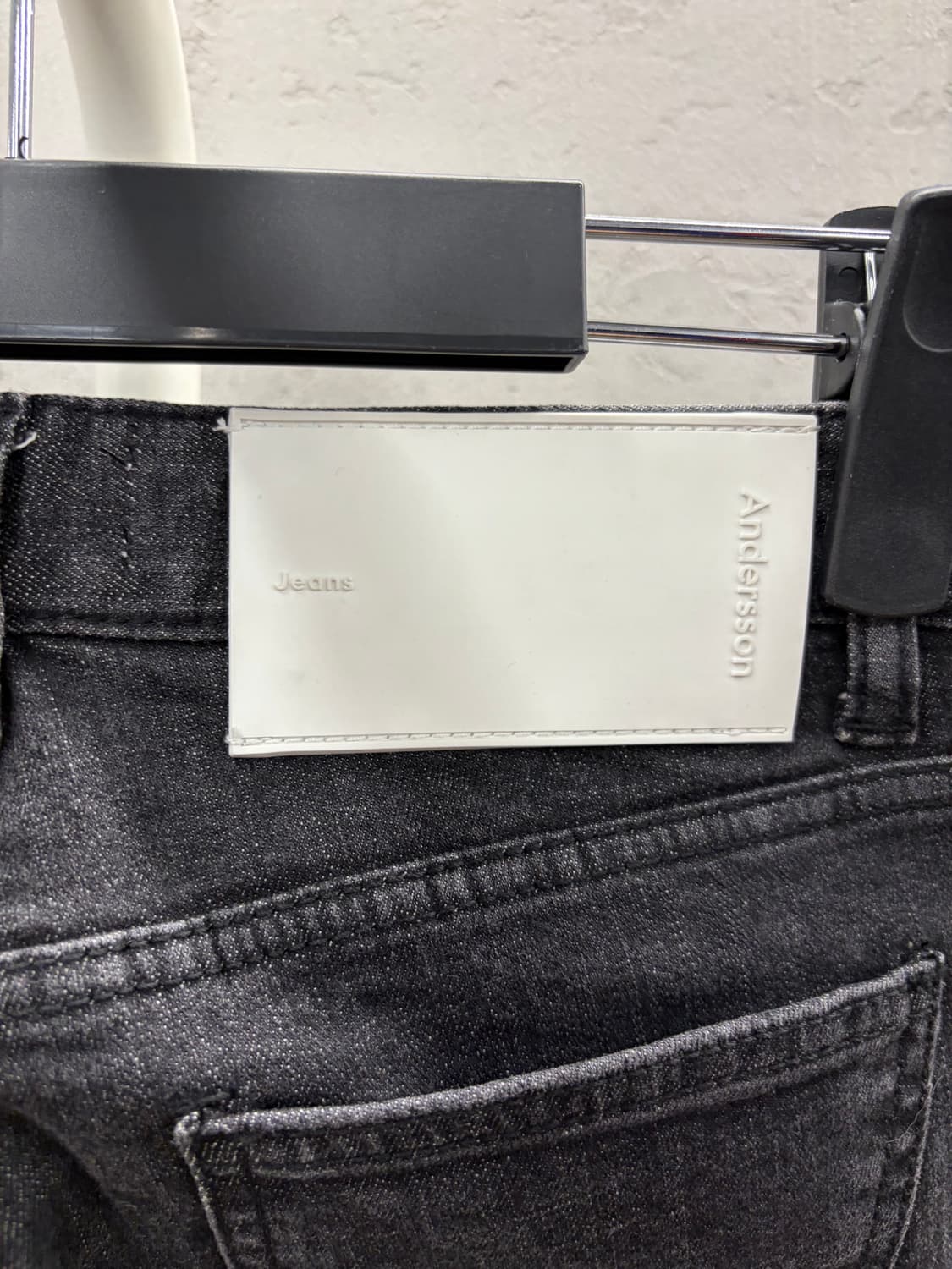 Andersson Bell 부츠컷 청바지 M 블랙 상품이미지6