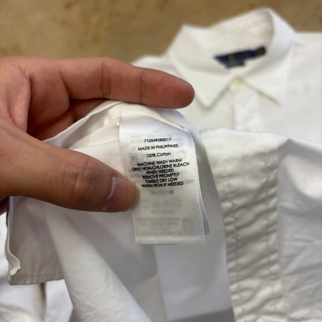 🫶🏻 폴로랄프로렌 Slim Fit White 셔츠 🫶🏻 상품이미지5