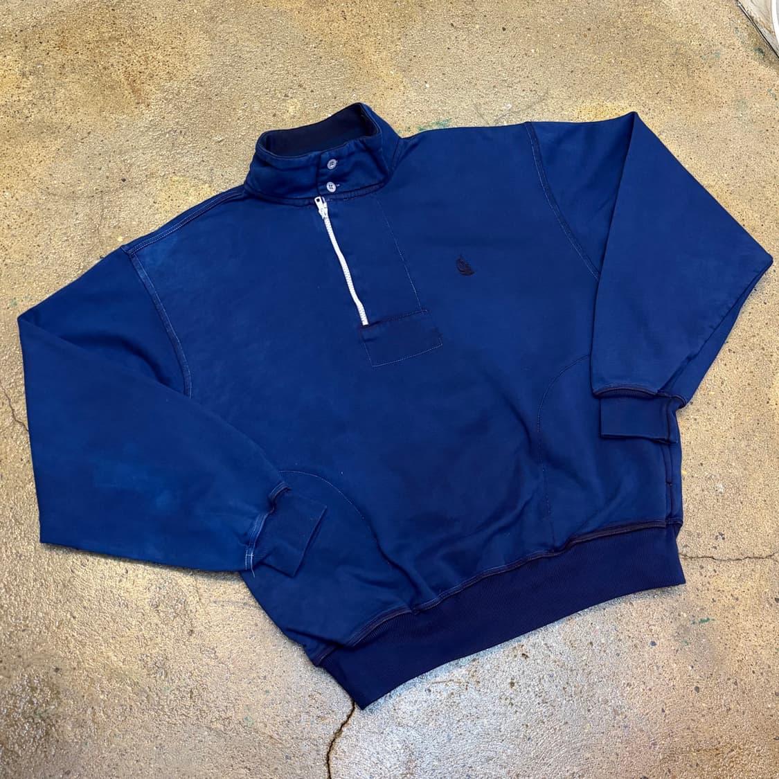 90s 미국 빈티지 노티카 터틀넥 아노락 반집업 상품이미지2