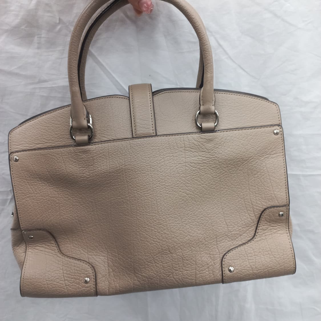 코치 가죽 토트백 베이지 상품이미지2