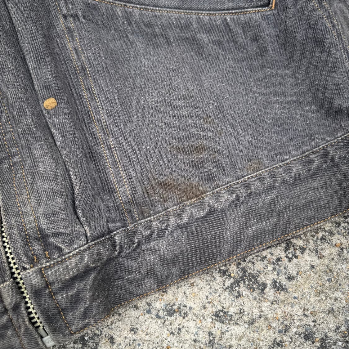 [L~XL] CK 켈빈클라인 11mjz 데님 트러커 자켓 상품이미지6