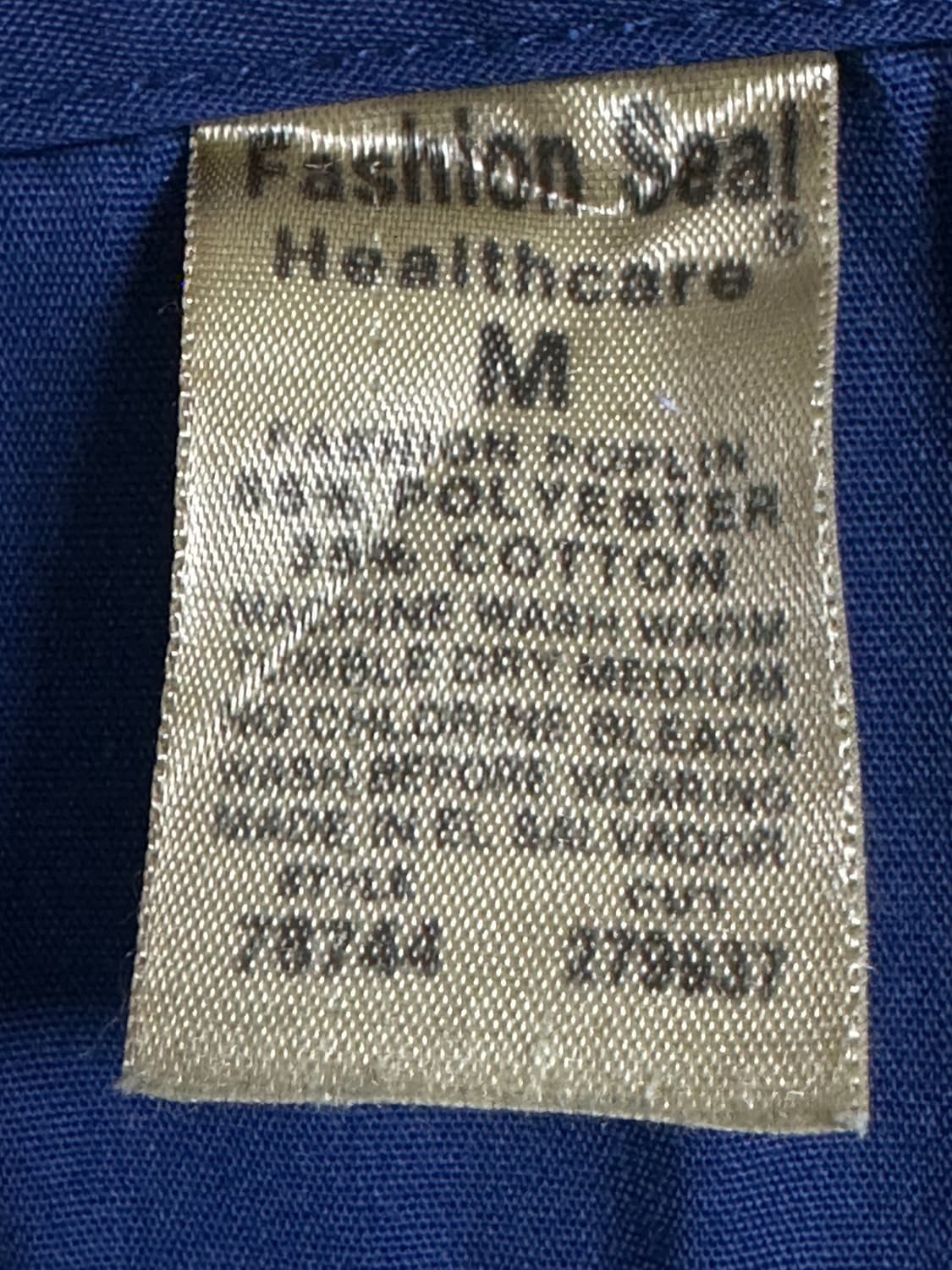 미국 미군 수술복 군의관 브이넥 반팔 티셔츠 (M) 상품이미지5