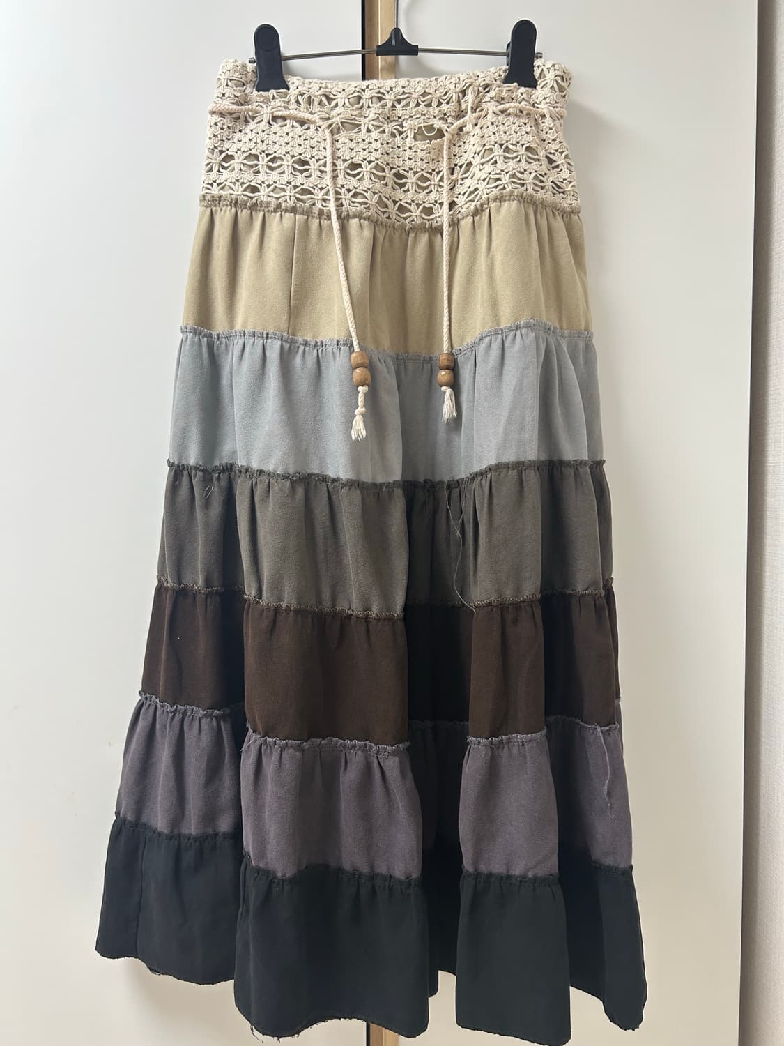 와이즈걸 포인트 롱치마 상품이미지1