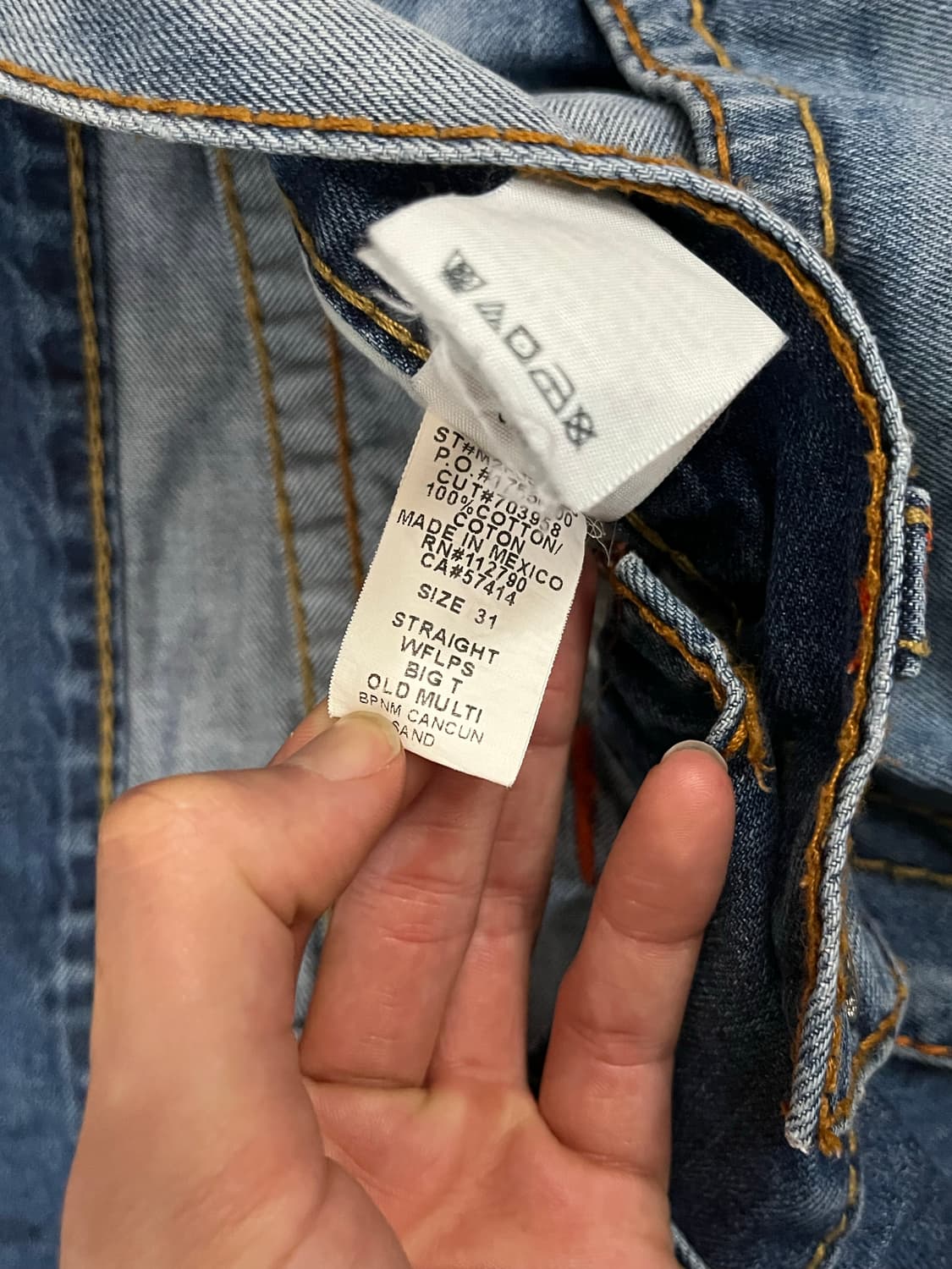 True Religion Straight denim pants 상품이미지7