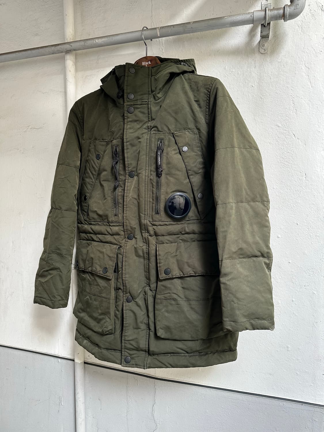 씨피컴퍼니 고글 패딩 자켓 95 (90) 상품이미지2