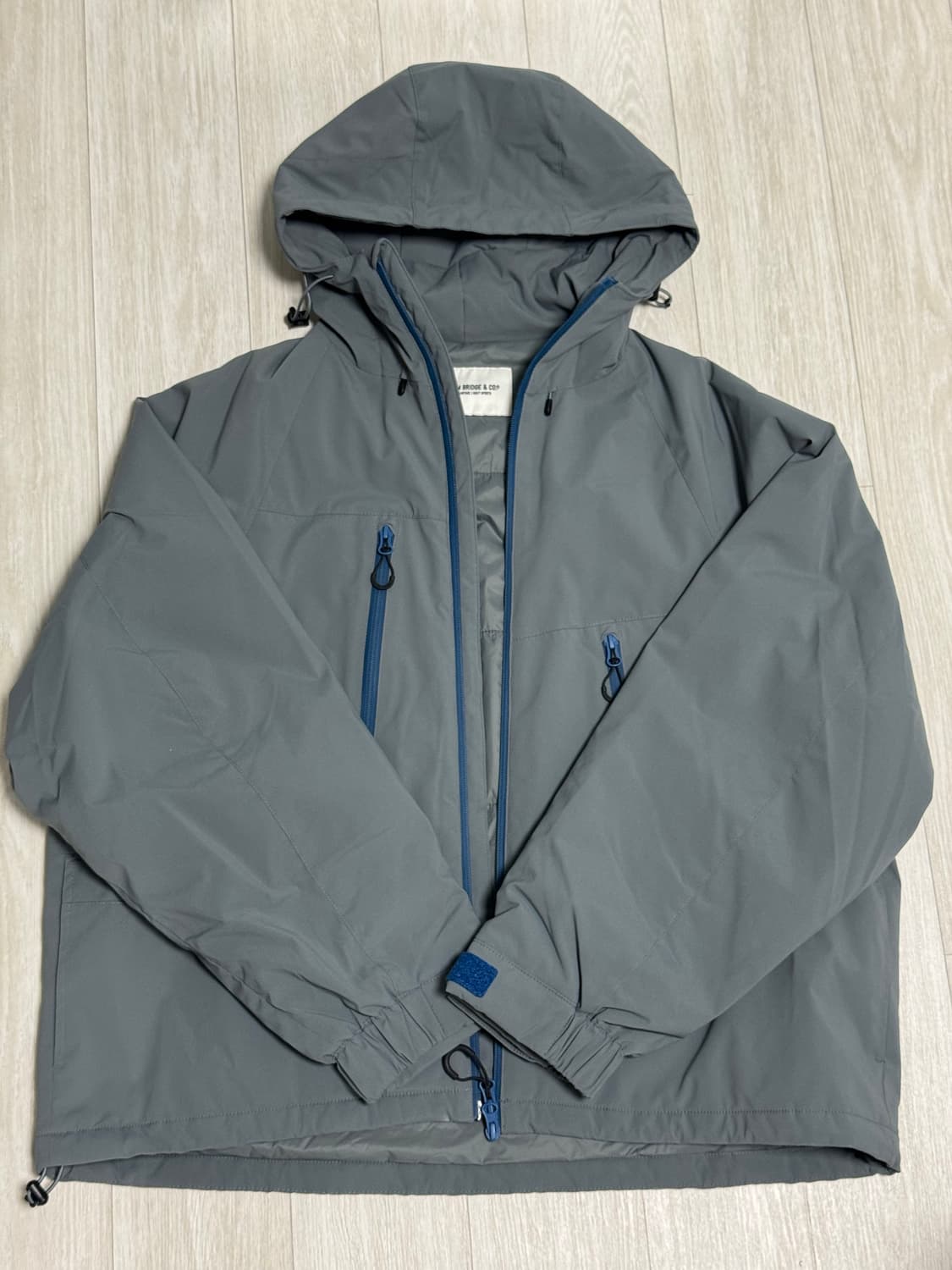 유니폼브릿지 pt zip hood parka grey 상품이미지4