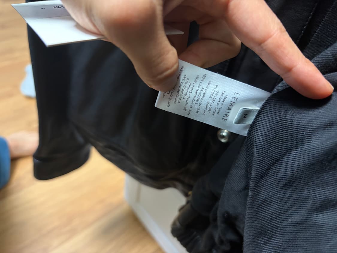 르메르 레더 블루종 상품이미지4