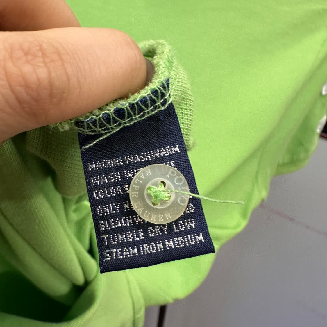 Polo Big Pony Green Polo Shirt 상품이미지8